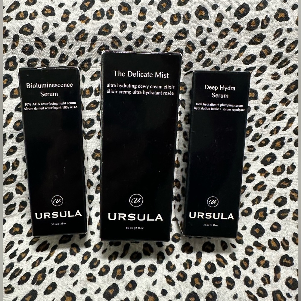 Ursula Skincare Serum Trio